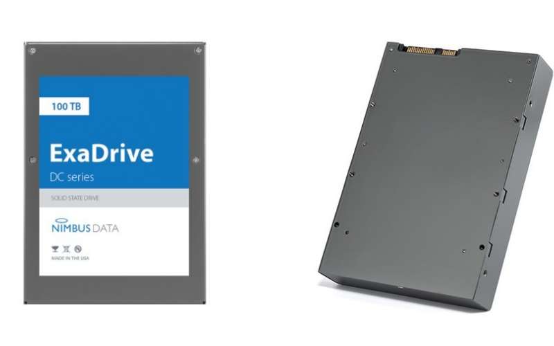 Nimbus Data ExaDrive DC - 100TB SSD SATA