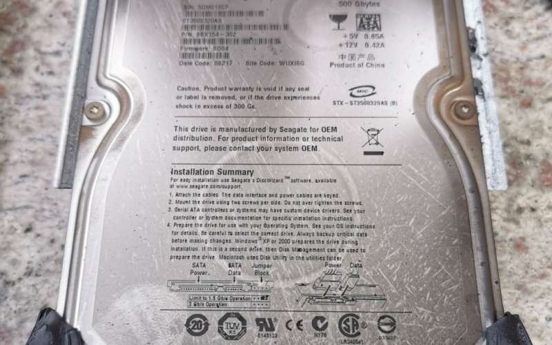 Utjecaj temperature na hard disk