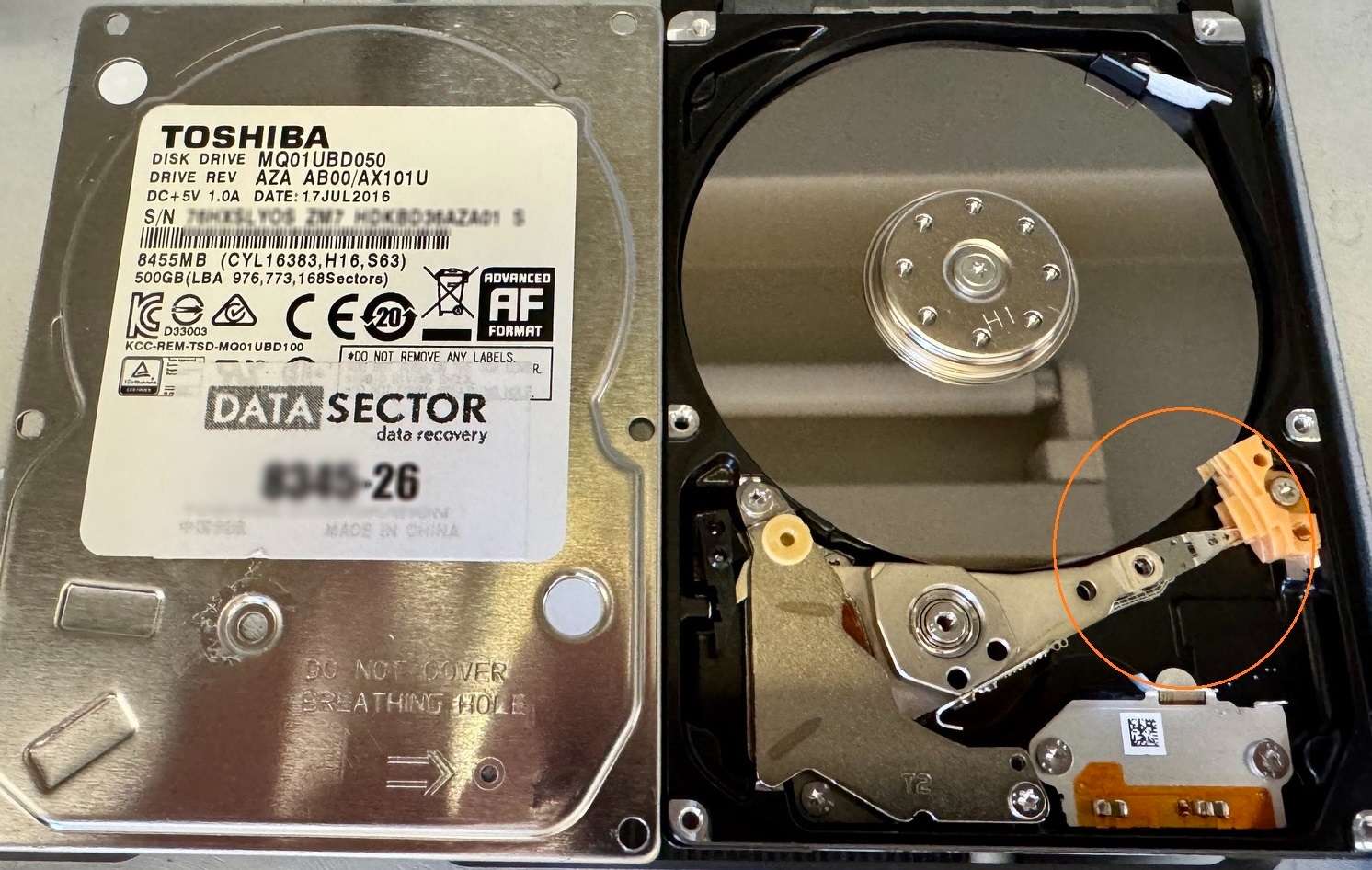 Toshiba USB vanjski disk 500 GB